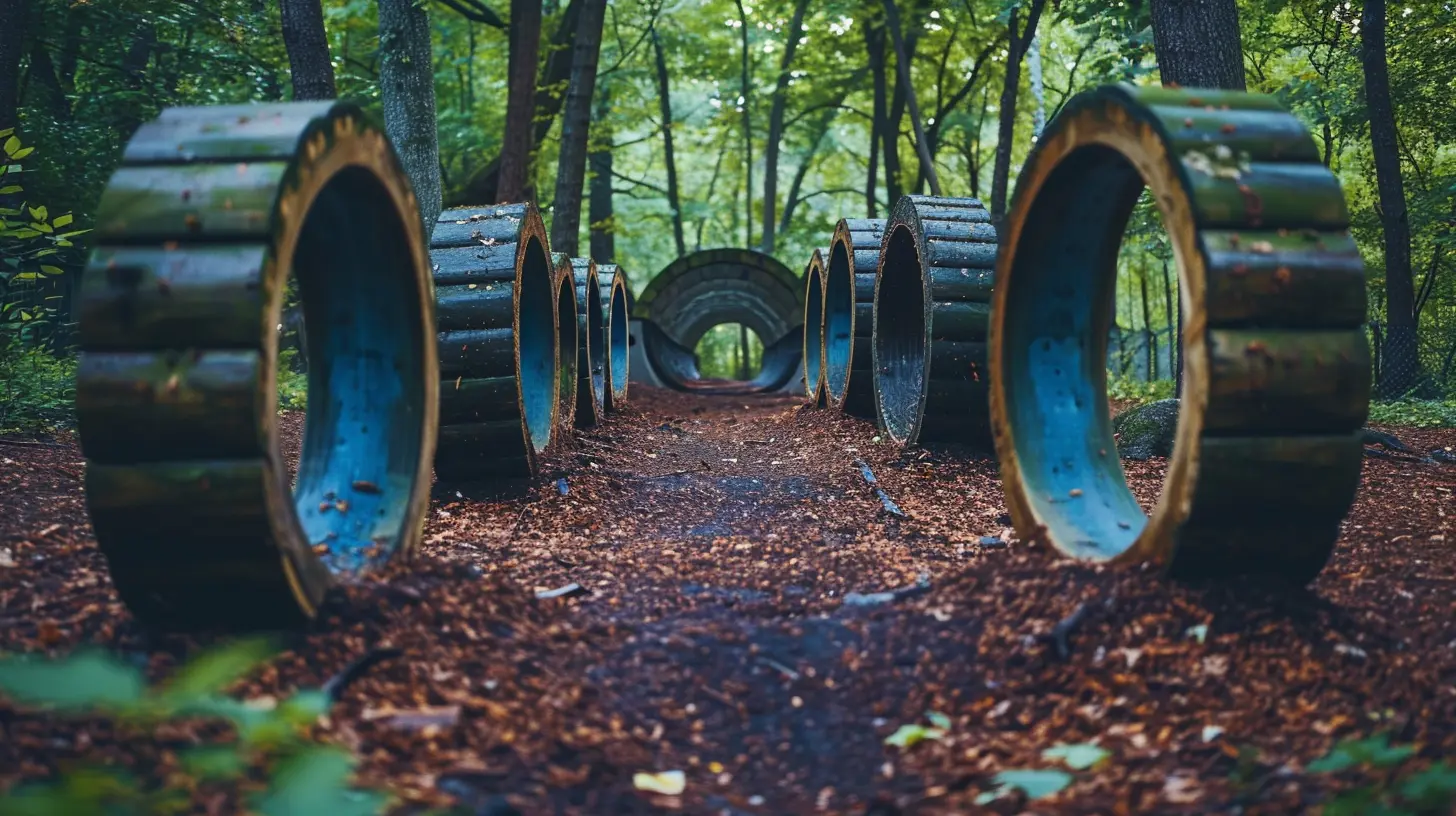 Create Your Own Outdoor Obstacle Course for Dynamic Fitness