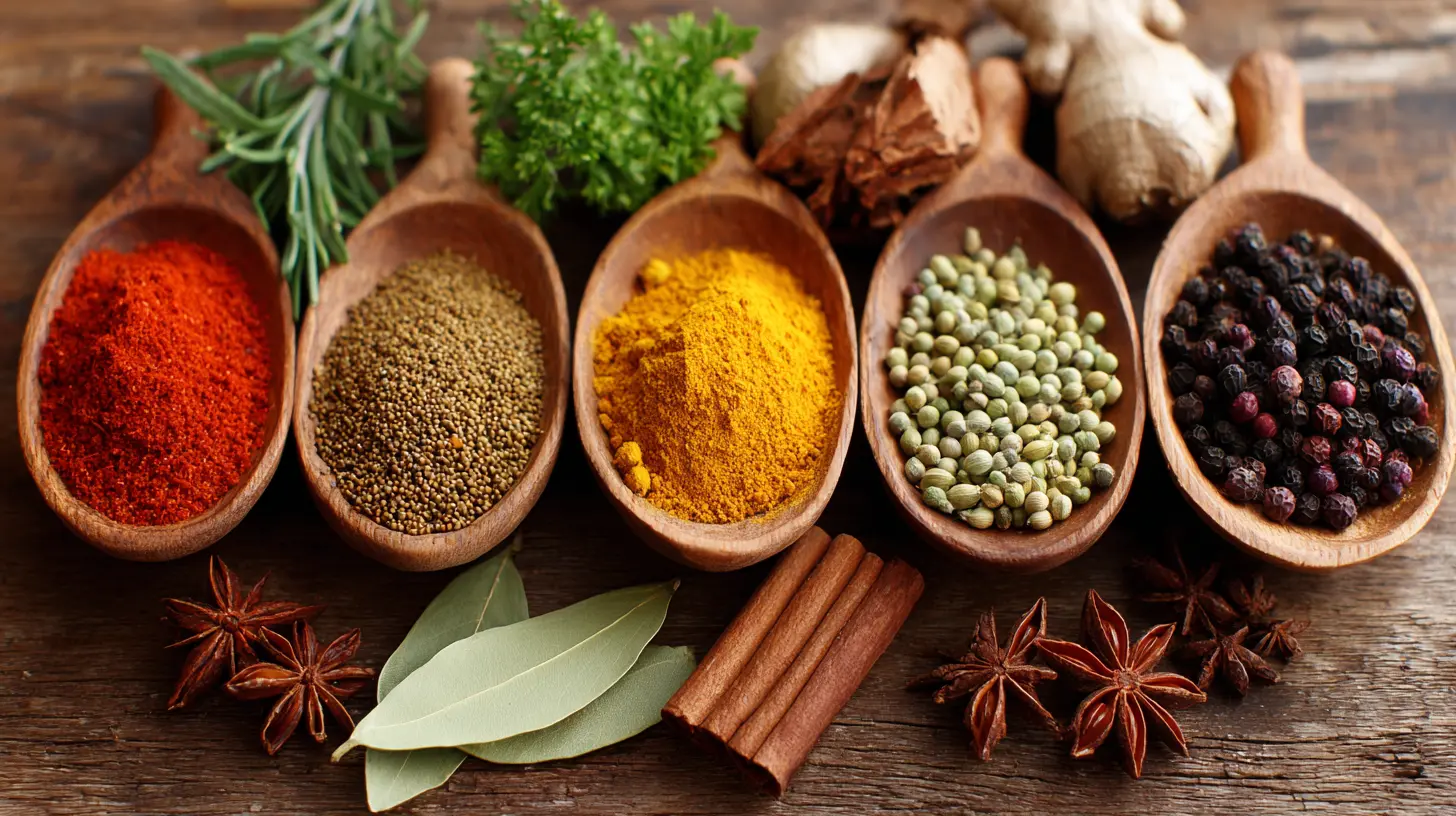 Herbs and Spices That Fight Aging from the Inside Out