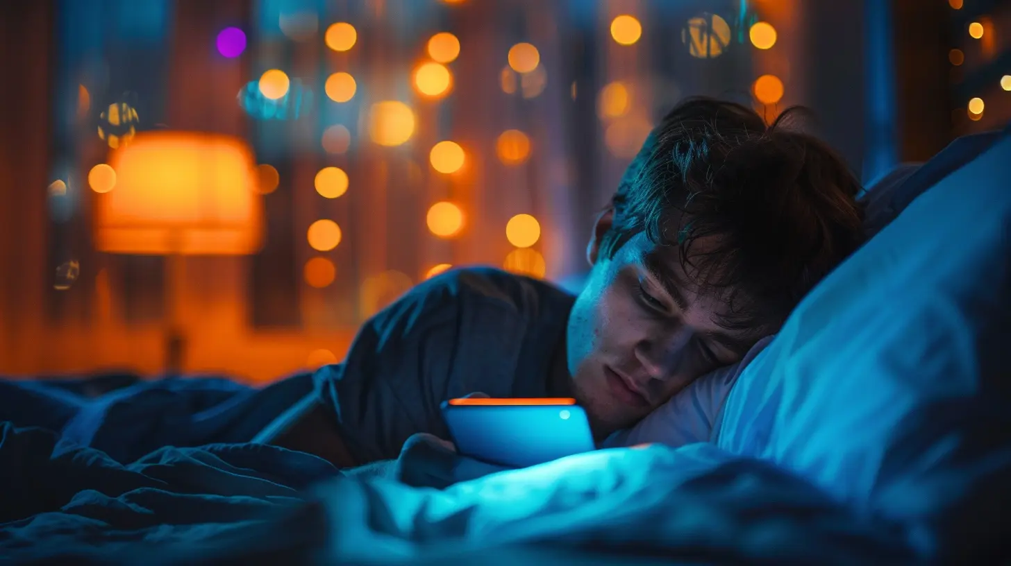 How Blue Light from Devices Disrupts Your Sleep