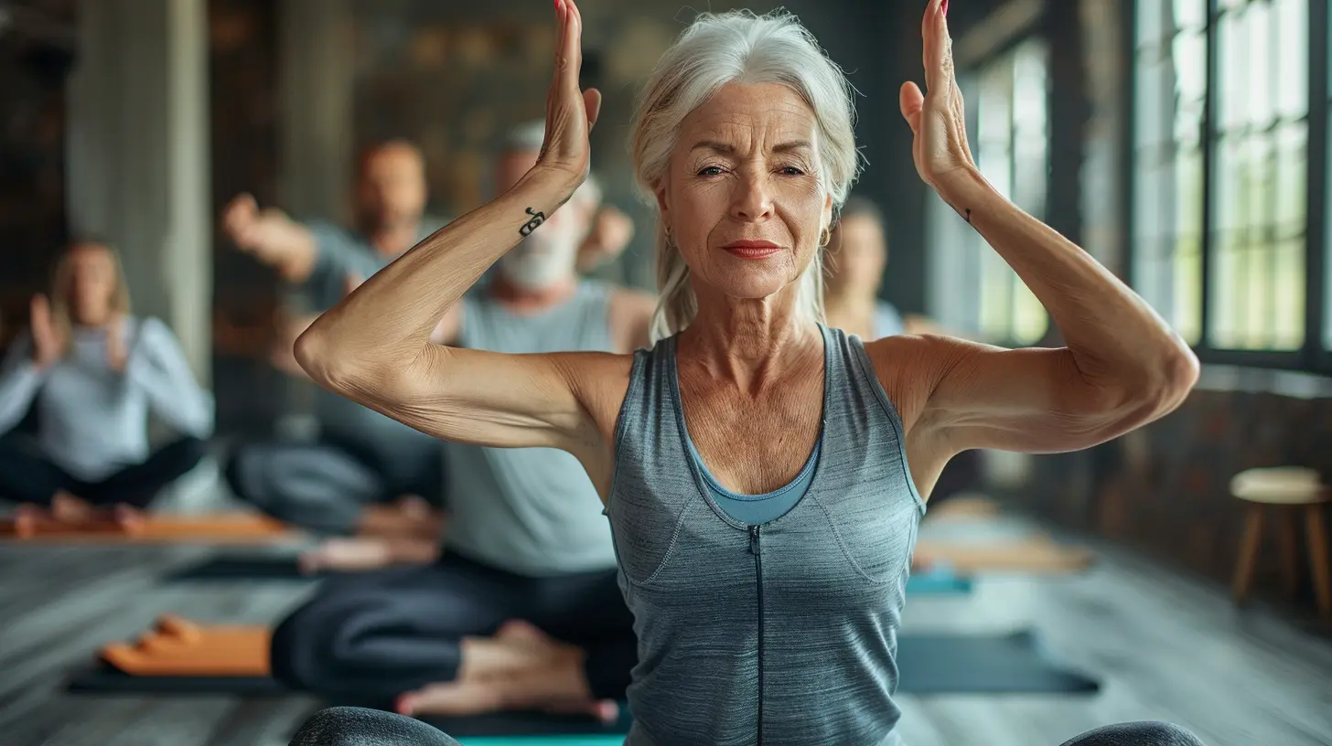 Simple Yoga Poses to Help You Age Gracefully