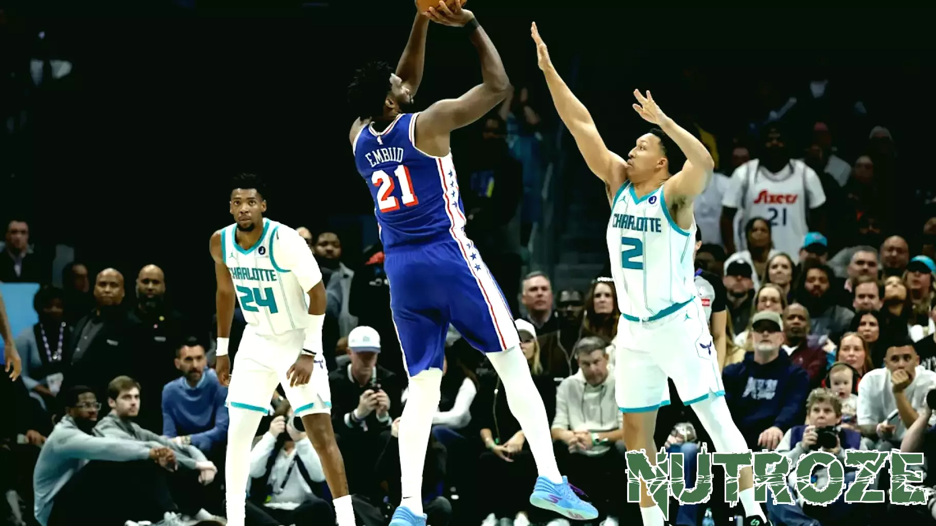76ers' Joel Embiid talks health, East standings after win over Hornets