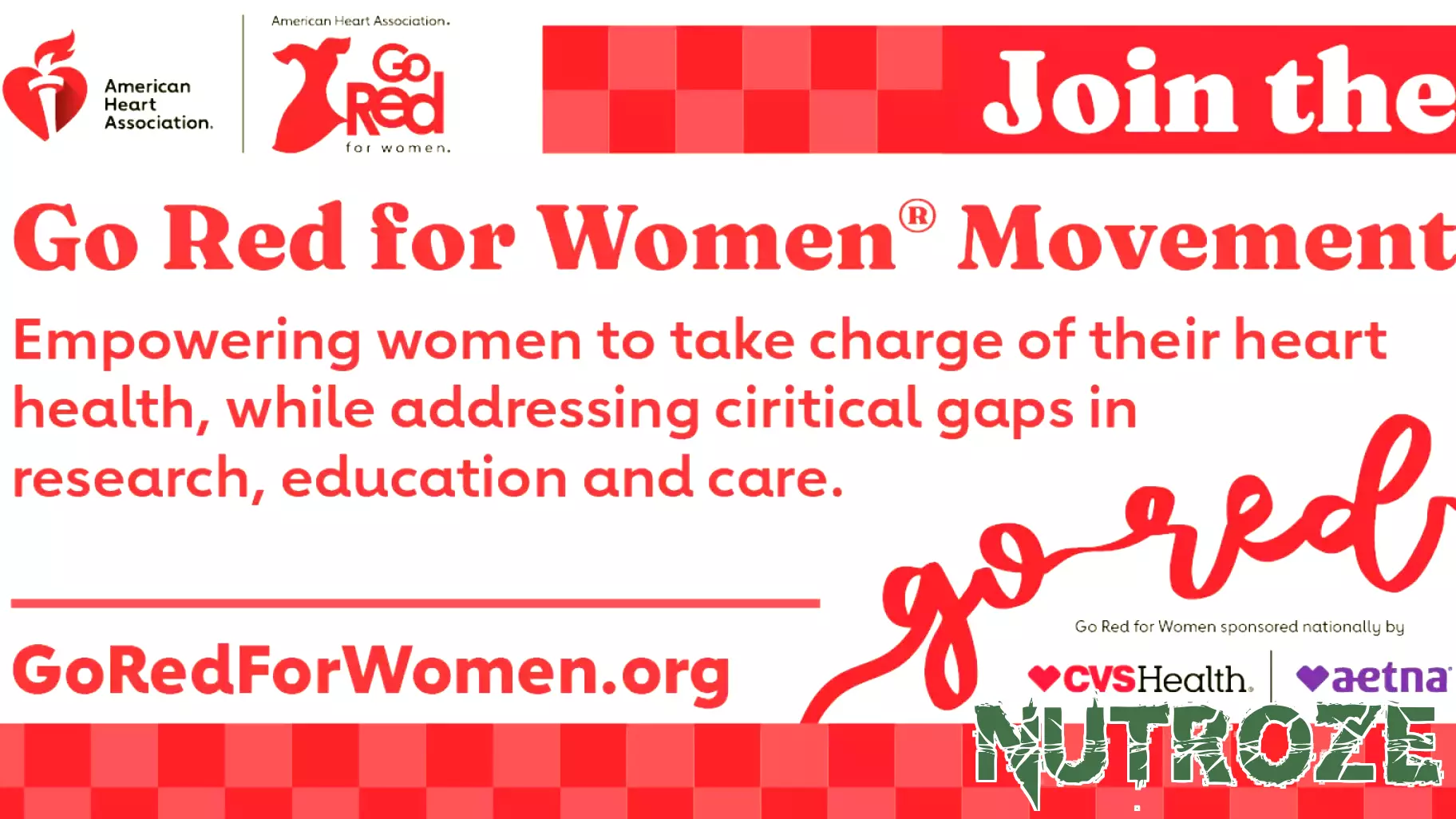 American Heart Association's Go Red for Women movement raises awareness, funds for women's health