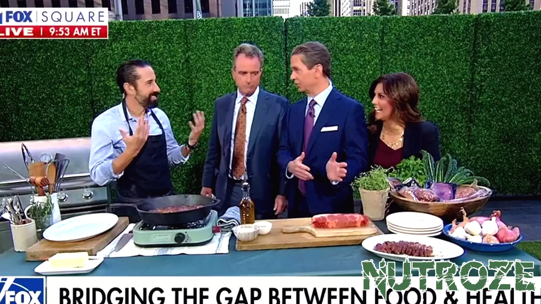 Chef Andrew Gruel Discusses Health Benefits of High-Quality Beef on 'Fox & Friends Weekend'
