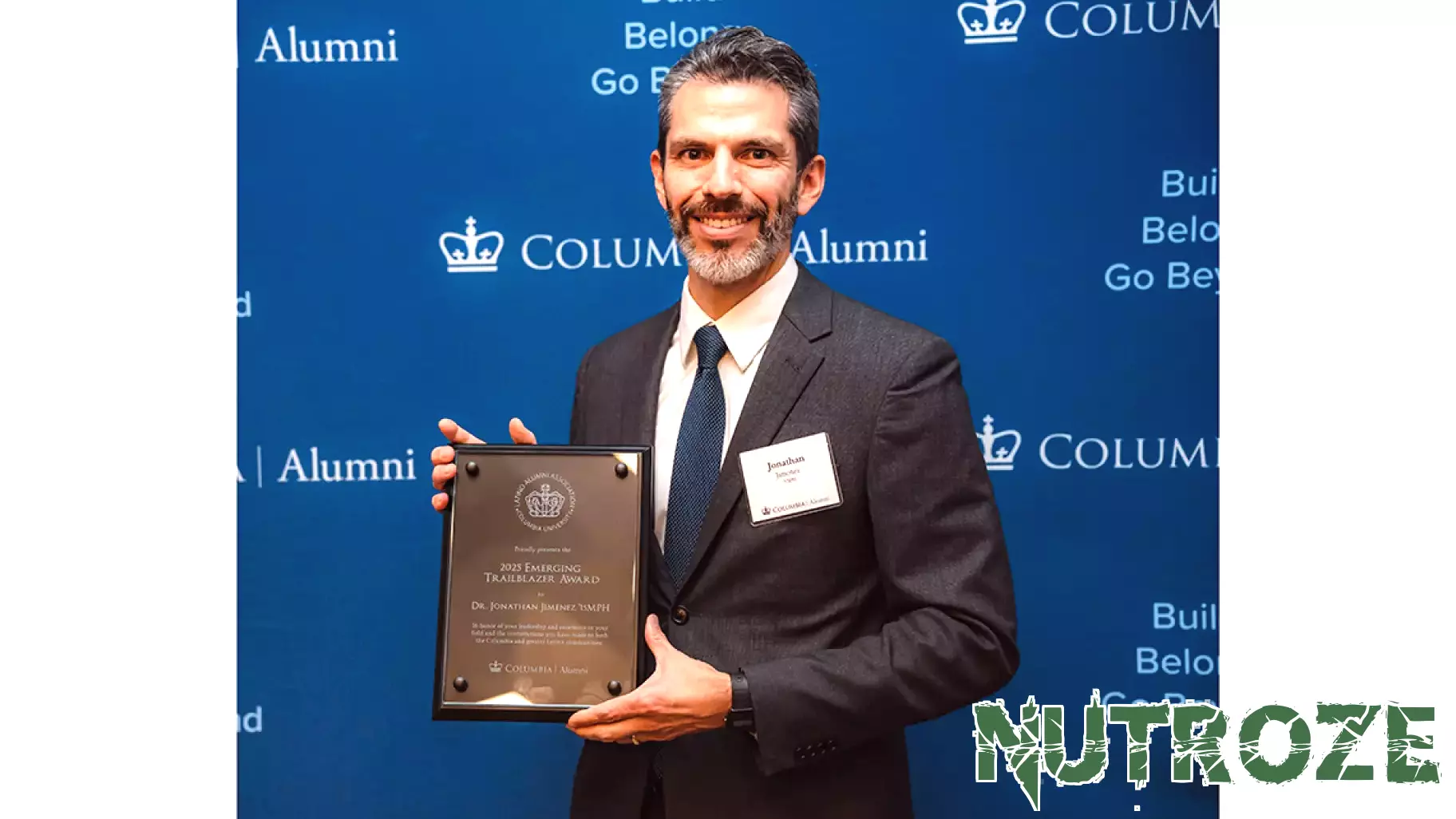 Dr. Jonathan Jiménez Recognized as Emerging Trailblazer by Columbia University