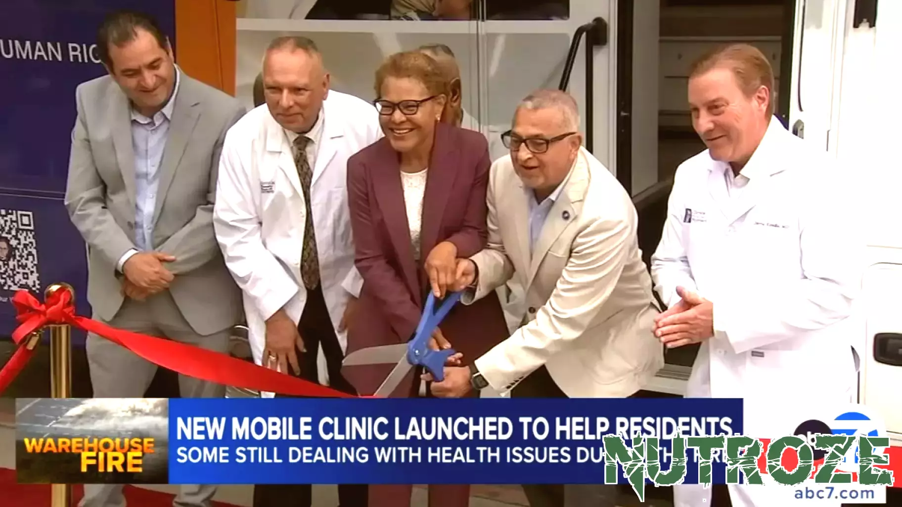 New mobile health clinic launches in Boyle Heights for residents affected by warehouse fire