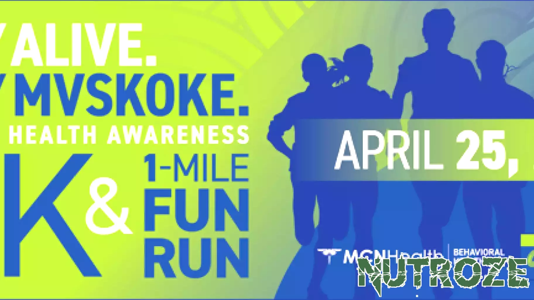 Stay Alive, Stay Mvskoke: Mental Health Awareness 5K & 1-Mile Fun
