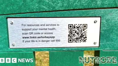 Plaques unveiled across Torbay to encourage mental health chats